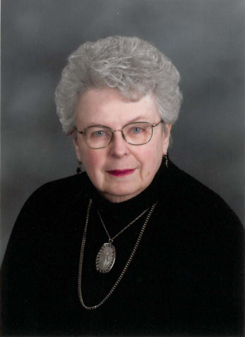 Opal Mildred (Thyer) Colvin, Postville, Iowa, January 11, 2021 Grau